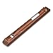 Fullmosa 4 Colors for Apple Pencil Holder, Genuine Leather Apple Pencil Sleeve with USB Pocket Handmade Compatible with iPad Pro 12.9" Cases, Brown