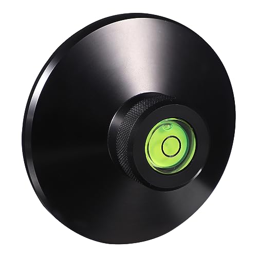 CAXUSD 1Pc Fonógrafo Regla Horizontal Estabilizador De Disco Suministros De Reproductor De Tocadiscos Tocadiscos Abrazadera De Peso Kit De Limpieza De Vinilo Peso De Disco