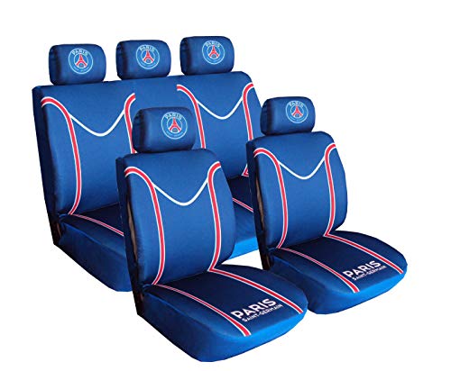 P11123-HOUSSE DE SIEGE PSG FAN 9PCS