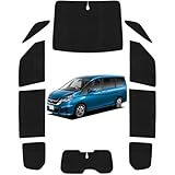 Loveyes 日産 セレナ C27 サンシェード 全面 SERENA フルセット日除け 車中泊 断熱 虫よけ 目隠し UVカット 専用アクセサリー (セレナ C27)