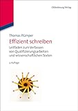 zeitschrift für pädagogik 53  Effizient schreiben: Leitfaden Zum Verfassen Von Qualifizierungsarbeiten Und Wissenschaftlichen Texten