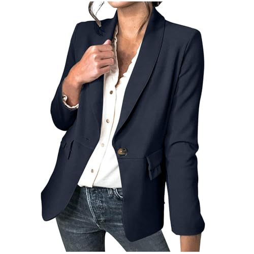 Blazers for Women Business Casual Open Front Long Sleeve Work Office Suit Jackets Blazer Dressy Workwear Outwear