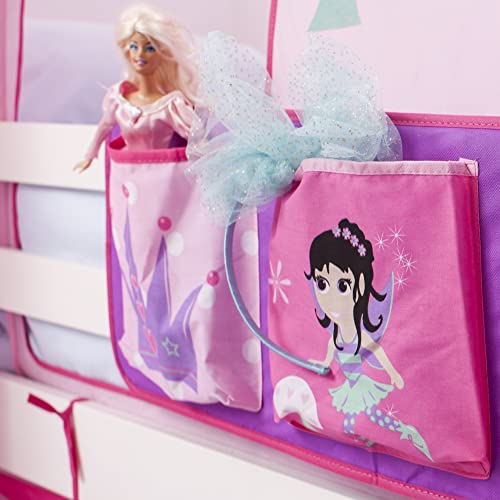 Bed Tidy, Pocket/Organiser for Cabin Beds/Bunks (FAIRIES DESIGN) Noa & Nani