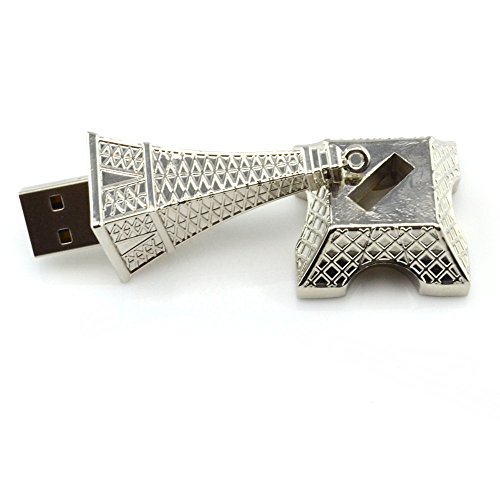 Preisvergleich Produktbild Shooo 32GB Metall Eiffelturm USB-Flash-Laufwerk