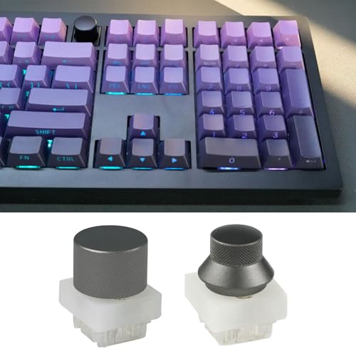 Boutons de commande pour claviers GK980 GK75 en métal contre l'usure des molettes - 4