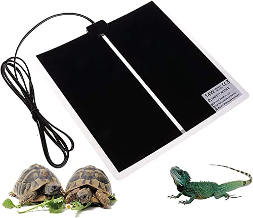 Alfombrilla eléctrica para reptiles 14W 28x28 cm