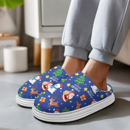 Women's Slippers Warm and Soft House Indoor Thick-soled Shoes Woman House Slippers Lightweight3