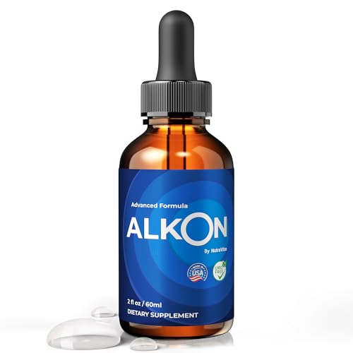 Alkon Drops – Natural Liquid Supplement for Energy, Metabolic Support & Cleanse | Alkon Sublingual Formula for Healthy Body & Balance, Easy-To-Use and Non-Habit Forming, Review (30 Servings)