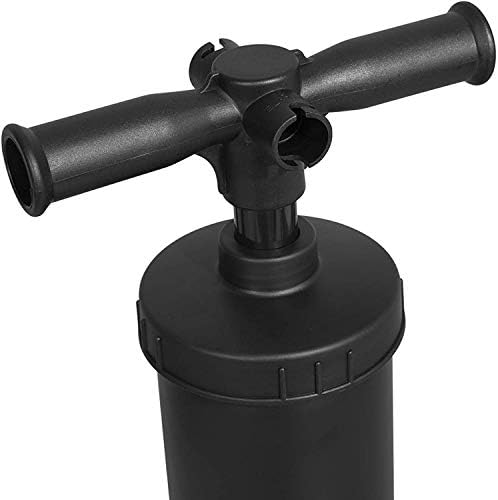 Ossian Air Hammer Inflation Pump  Heavy Duty Large Capacity Portable Manual Rapid Air Pump with Universal Adaptors to Inflate Deflate Camping Air Bed Pool Novelty Toys and Inflatables