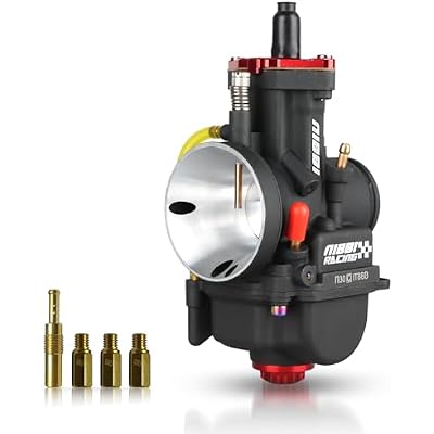 NIBBI PWK30 Carburetor 30mm Carburetor for DirtBike MiniBike Pit Bike GY6 ATV