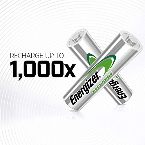 Energizer Rechargeable Aa Batteries, Recharge Universal Double A Battery Pre-Charged, 16 Count #TOP1