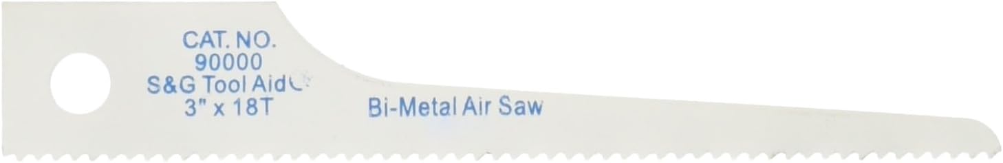 S&G Tool Aid (90000) Reciprocating Air Saw Blades, Pack of 5
