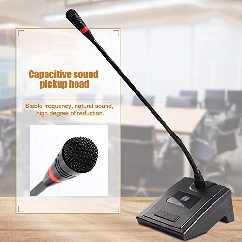 Sistema de microfone de pescoço de ganso para mesa – Microfone de conferência profissional – Microfo