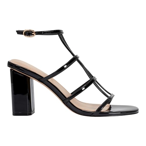 Marc Fisher Women's Norene Heeled Sandal, Black 001, 6.5 by Marc Fisher - Used condition - Image 7