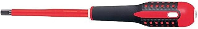 Bahco BE-8703S"Ergo" Insulated Screwdriver for Hex Head Screws, Multi-Colour, 197 mm