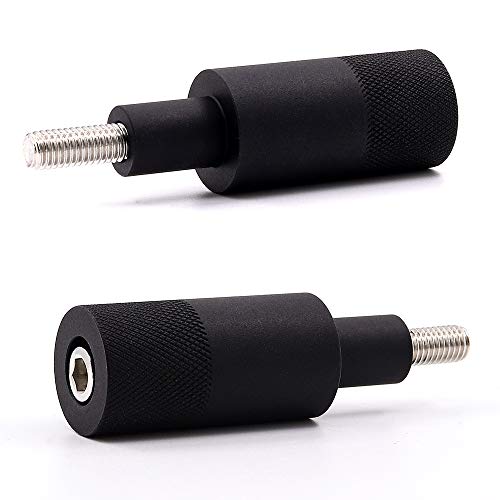 Soporte de montaje para focos antiniebla de motocicleta Ourbest horquilla M6 M8 negro 3