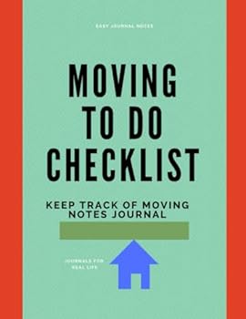 Paperback Moving to Do Checklist: Keep Track of Moving Journal Book