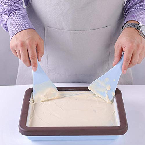 VERLOCO Gebratene Eismaschine Teppanyaki Platte,Teppanyaki-Platte zum Zubereiten von Ice Cream Rolls aus Speiseeis,Eiscreme Rollen Machine DIY,Frozen Joghurt Maker Haushalts 29x24x5 Cm – Bild 7