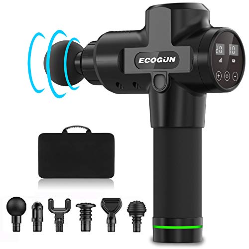 Massage Gun - Powerful Deep Tissue Muscle Massager for Athlete Recovery and Chiropractic Therapy - S - //coolthings.us