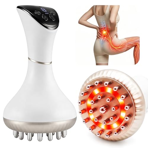 Huxerol Sciatica Pain Relief Devices – Deep Tissue Massager with Multi-Mode Technology, Heat &...