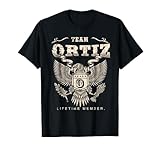 Team Ortiz Family Name Lifetime Member T-Shirt