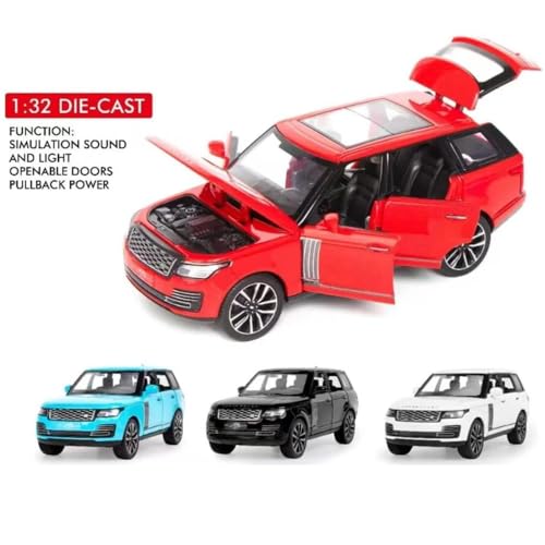 Image of Mashes Mercedes Brabus 700 Benz AMG G63 Model G-Wagon 1:32 Alloy Metal Pull Back Die-cast Car Metal Pullback Toy with Openable Doors & Light Music【Colors as Per Stock】 (Range Rover SUV)