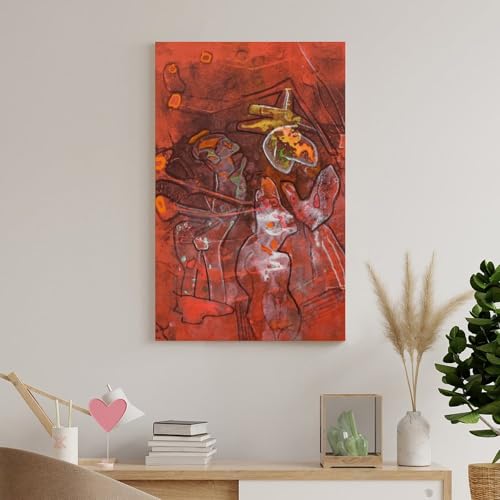 KOOHTAA Roberto Matta Melodia-Melodio Art Poster mural décoratif à suspendre 30 x 45 cm – vue 8