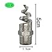 Thaoya Stainless Steel Industrial Spray Dust Remove Spiral Design Full Cone Spray Nozzle (G3/8)