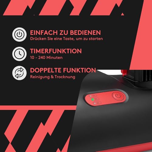 ShoeDry Ozone Schuhtrockner & Schuhauffrischer | Schuhdeo mit Ozon-Technologie zur Geruchsentfernung | Für Fußballschuhe, Sneaker, Boxhandschuhe & mehr | Energieeffizient & Schnell