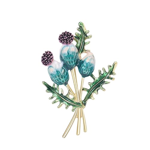 Image of Rhinestone Flower Brooches for Women Enamel Floral Brooch Lapel Pins for Mom Wife Elegant Dress Accessories Mother's Day Jewelry Gifts