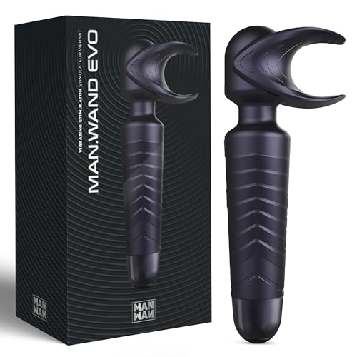 Manwan Man.Wand EVO Stimulateur Vibrant & Masturbateur 2-en-1