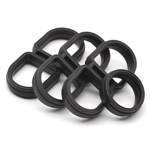 HAOTOM Dichtung für Ölkühlerfiltergehäuse Ölfiltergehäuse Ölkühler Für A1 A3 Q2 Q3 Für VW CC Beetle Polo Golf Tiguan Passat Für Mazda 6 Für Ford S-Max Für Seat Ibiza Leon Für Skoda Octavia Kodiaq Yeti
