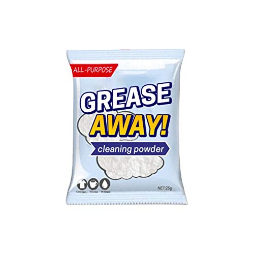 Grease Away Powder Cleaner, All-Purpose Magic Cleaning Powder, Multi-Purpose Stain Rust Removal Kitchen Grease Cleaner Instant Grease Removal & Longlasting Protection for Pots Pans Cookware (1 PC)