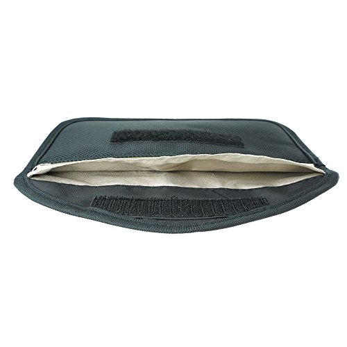 Forapid Anti Rfid Card Holder Waller, Gps Rfid Signal Blocker Pouch Case Wallet, Handset Bag Holder Great For Car Keys Ids Cards Passports Phones (Pink) (Black) #TOP4