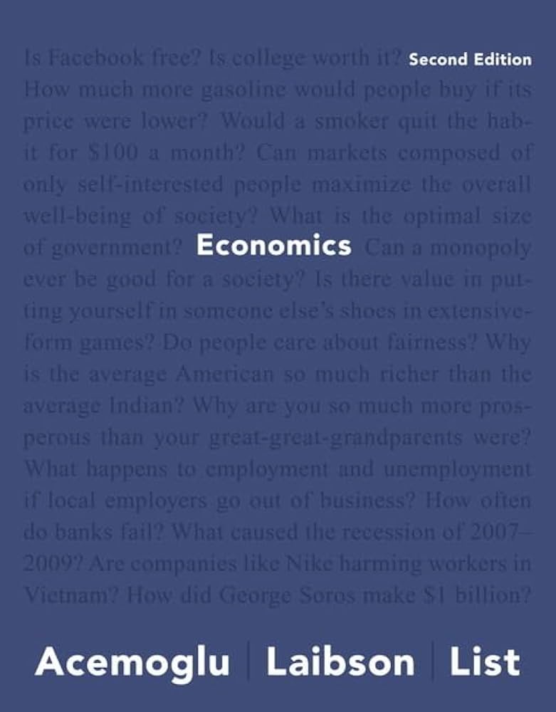 Economics: 9780134492063: Economics Books @ Amazon.com