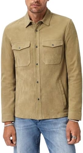 John Varvatos Men&#39;s Jonah Shirt Jacket