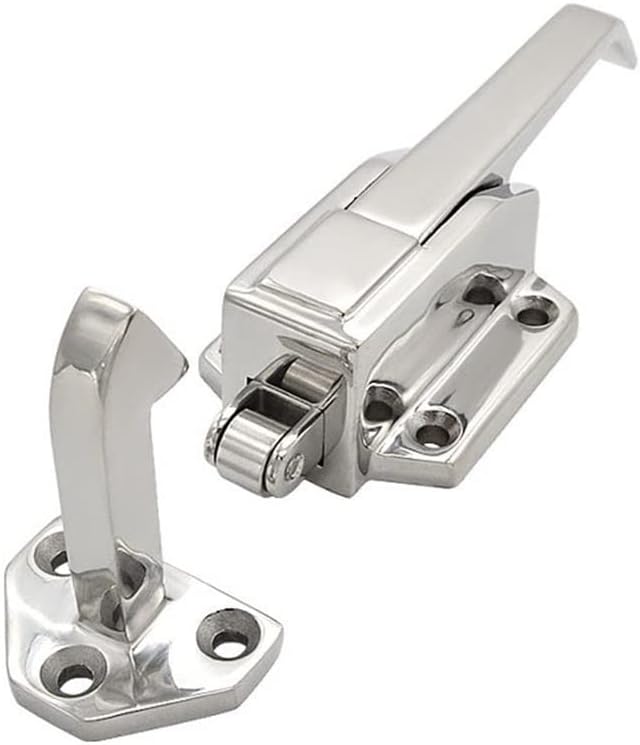Walk-in Cooler Door Handle,Walk-in Cold Storage Door Handles, Industrial Door Locks Stainless Steel Handle Hardware Accessories Freezer Refrigerator Handles