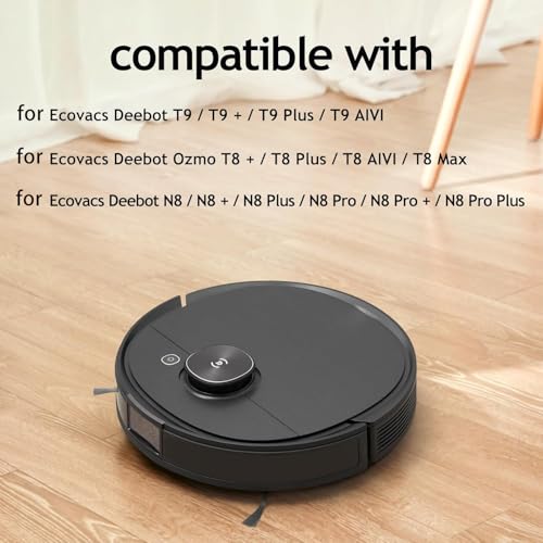 Odashen 30Pcs Mopping Pads for Ecovacs Deebot Ozmo N8Pro+ T8 Max T9 AIVI T8+ N8Pro T8 AIVI N8 T9 Power Max Vacuum Cleaner, Replaceent N8 T8 T9 Series Mop Cloth Pad