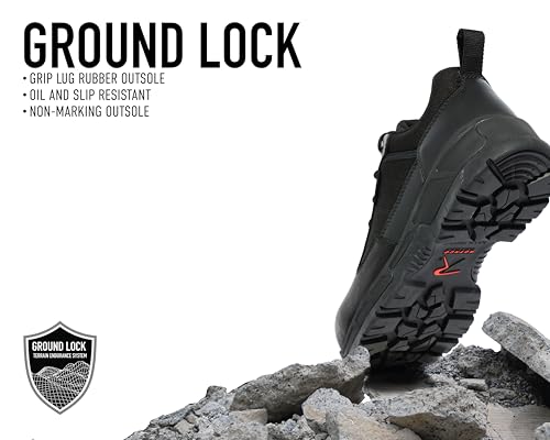 Rothco Guardian Tactical Shoe – 4 Inch – Waterproof & Lightweight Sneakers for Public Safety, EMTs, and More4