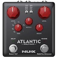 3 Delay Effects - 70?s Analog, 60?s Tape and 80?s Digital 3 Reverb Effects - Spring, Plate and Hall Inside routing-control between the effects so you can choose which effect comes first. update the firmware in official website. International products...
