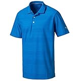 Puma Golf Men's 2018 Pounce Aston Polo, Electric Blue Lemonade, Small