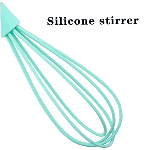 Tossper 1Pc Kitchen Egg Beaters Antiskid Handle Hand Egg Mixer Wall Hanging Non-Stick #TOP4