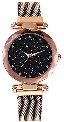 DIARISE Fashion Multi Color Metal Strap Magnet Watch & Diamond Bracelet Combo for Women & Girls (B09DKHHSQJ) Amazon Price History, Amazon Price Tracker