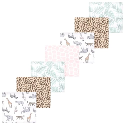 Image of Luvable Friends Little Treasure Flannel Receiving Blankets 7pk