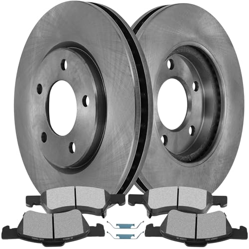 Image of SCITOO Front 11.06 inch Brake Pads and Rotors Kits Brakes Kits:53004;D857-7733 | Fit For Chrysler For Town & Country 2001-2007,For Dodge For Caravan /For Grand Caravan 2001-2007