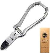 Professional Toenail Clippers for Thick Toe Nails - Heavy Duty Medical Grade Podiatry Stainless S...