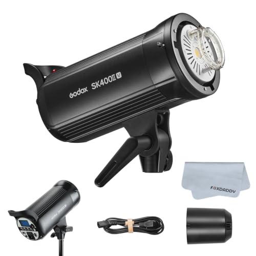 Godox SK400II-V (New Upgrade) 400Ws Bowens Mount Studio Strobe Light