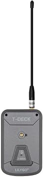 LILYGO T-Deck Plus ESP32-S3 LORA-89 SX1262 Ulbox GPS Black Keyboard 2.8 Inch Display TTGO Development Board External Antenna Strap ABS Shell