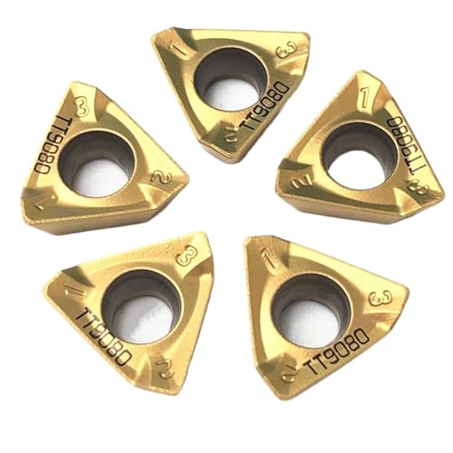 10 piezas insertos de carburo para torneado 3PKT150508R M TT9080 miniatura 1