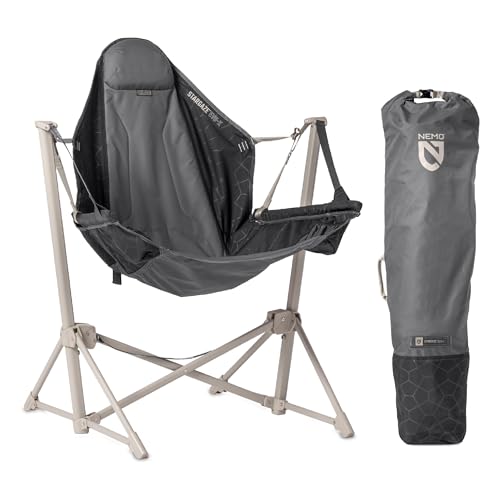 NEMO Equipment Stargaze EVO-X Folding Reclining Camp Chair - Goodnight Black - One Size